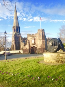 St Wilfrid's in early Spring, by Judith Aiken