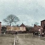 Junction of Almond Brook Road and Shevington Moor around 1900. Submitted by Stan Aspinall